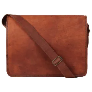 Artisian Leather Laptop Messenger Bag (15 inch)