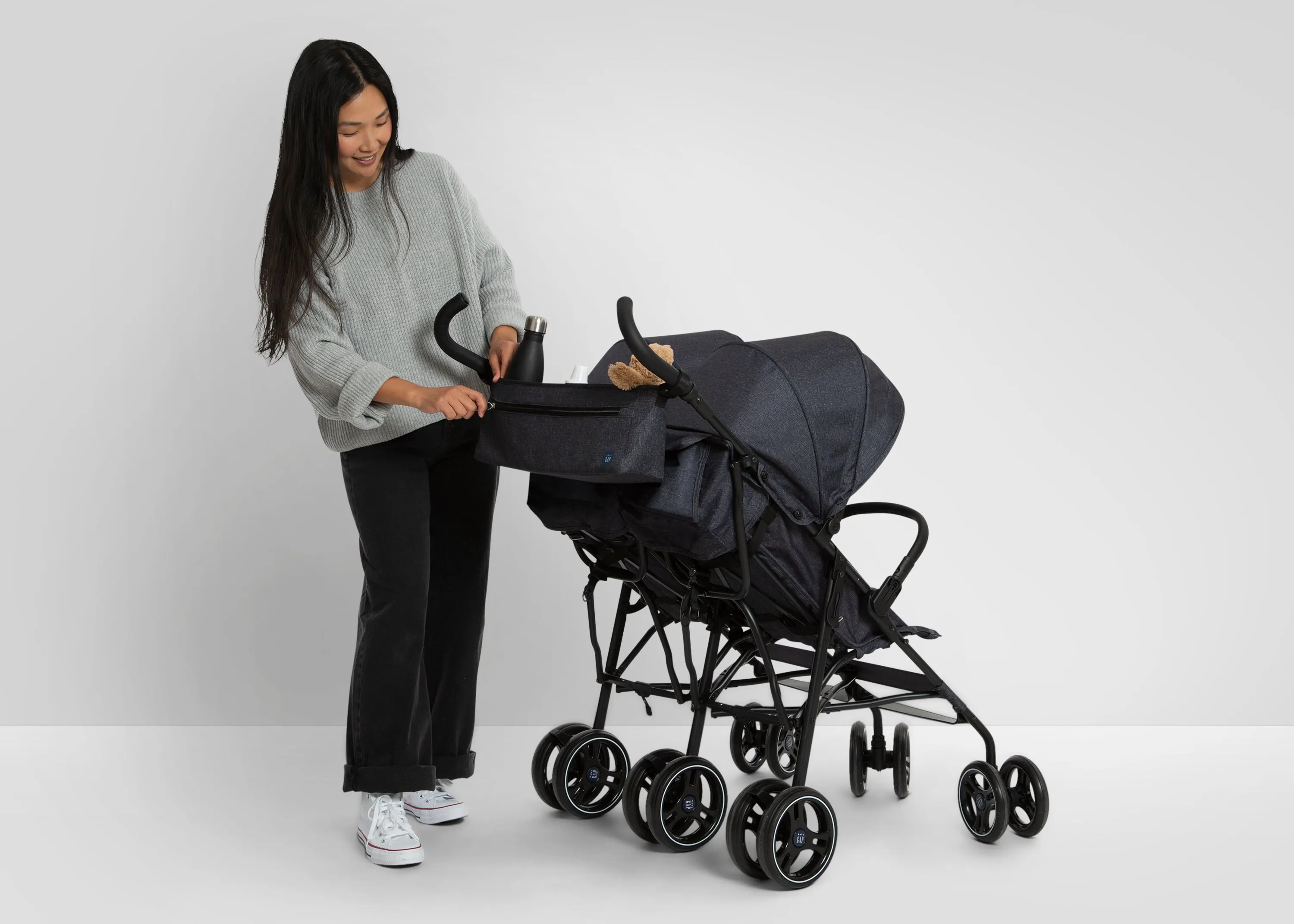 babyGap Classic Parent Organizer for Double Stroller