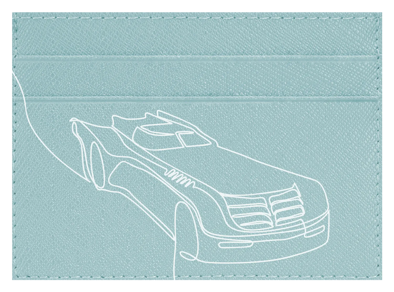 Bat Mobile Line Art