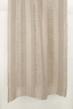 Beige Pure Cashmere Scarf