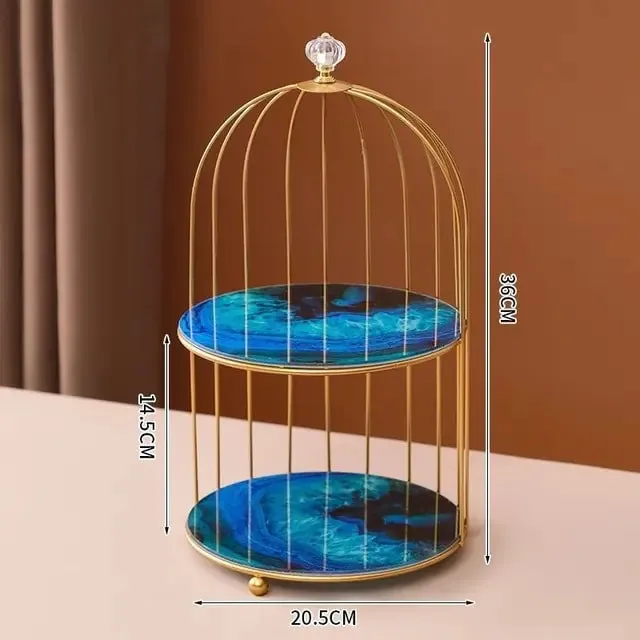 Bird Cage Cosmetic Organizer