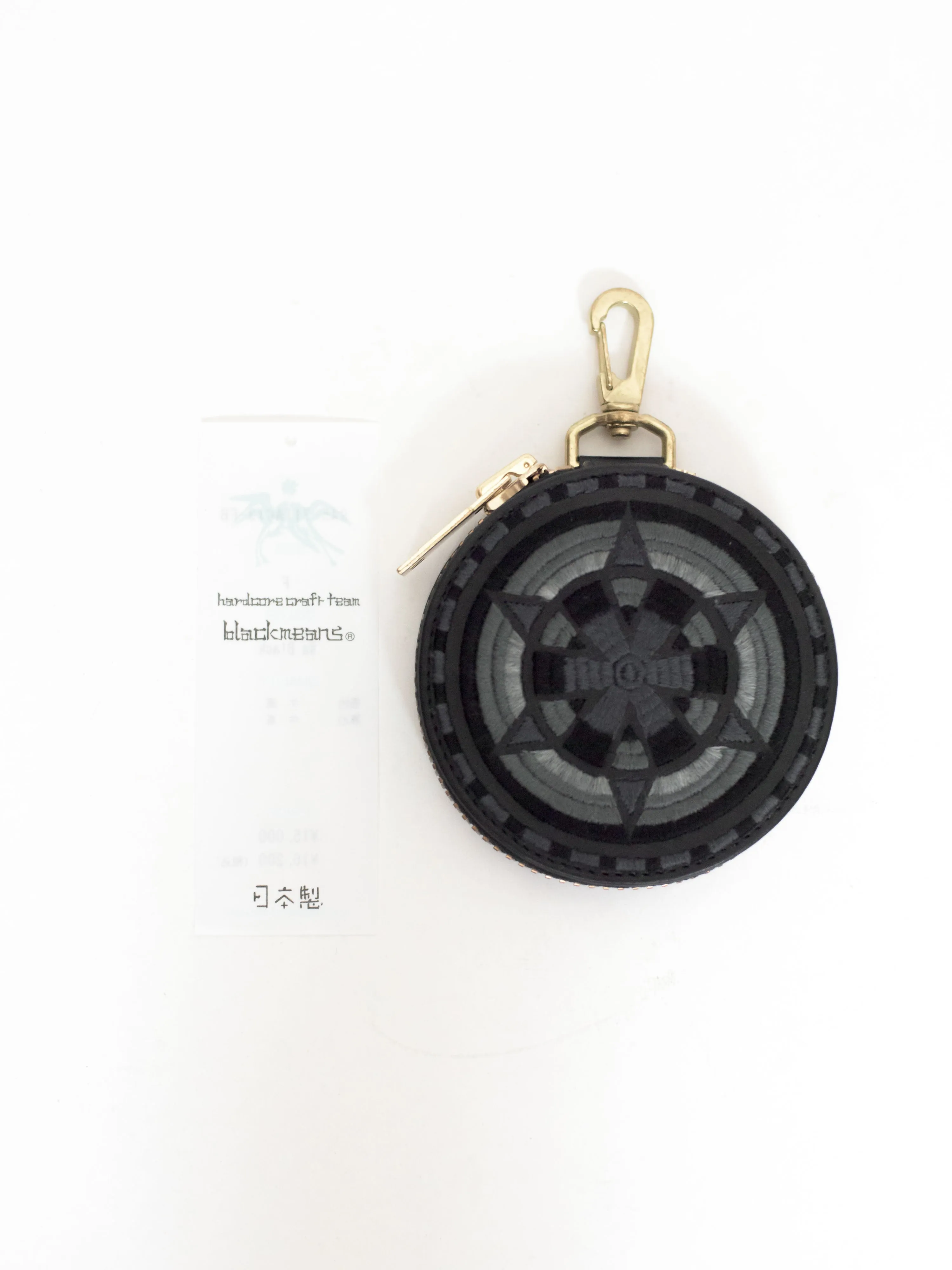 Blackmeans x Fuudobrain Embroidered Coin Pouch