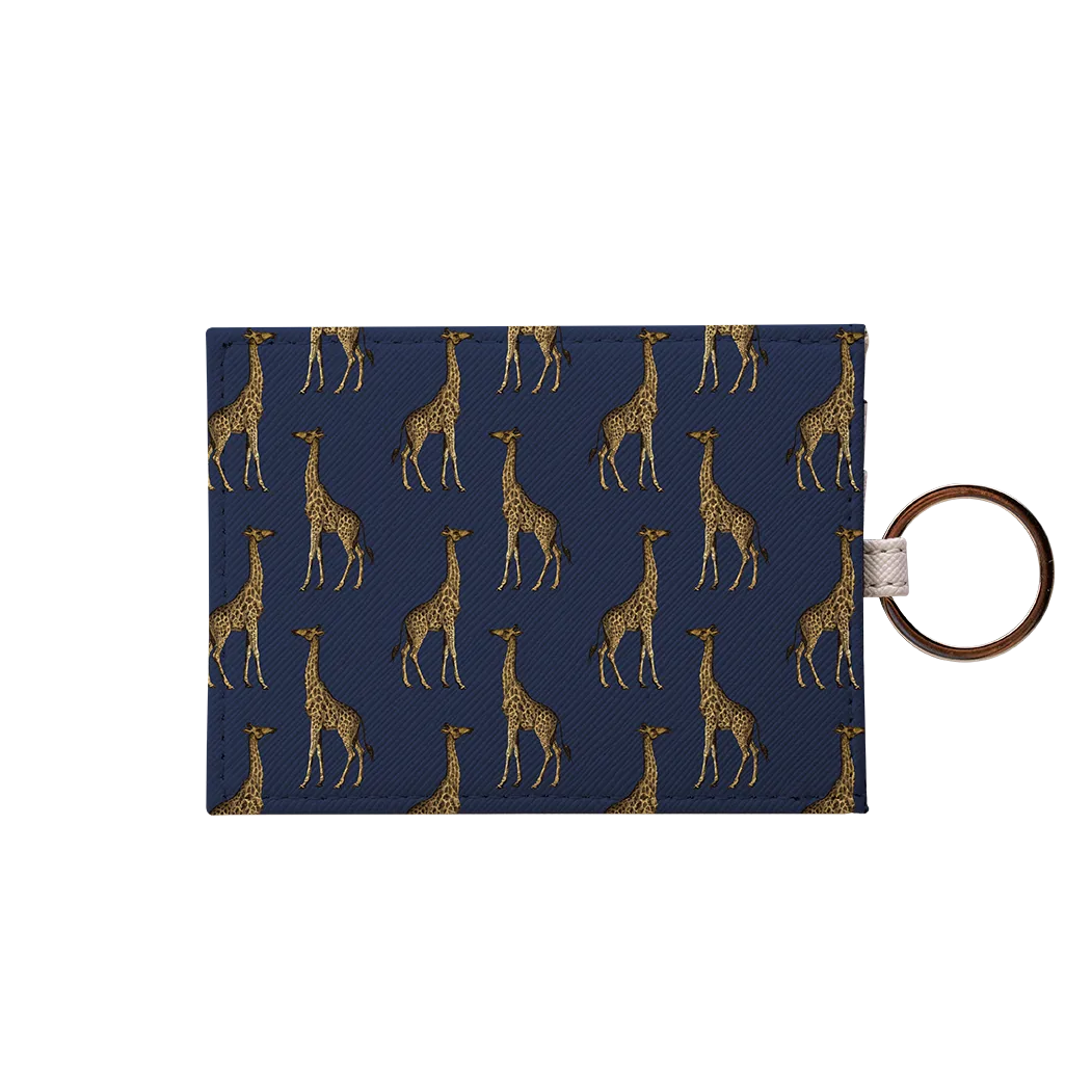 Blue Giraffe Card Holder