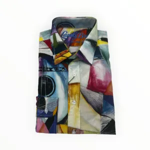 Brushstroke Guitars Sport Shirt