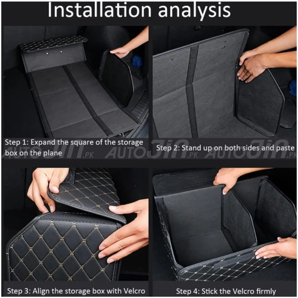 Car Trunk Storage Organizer Box Small 7D - Universal