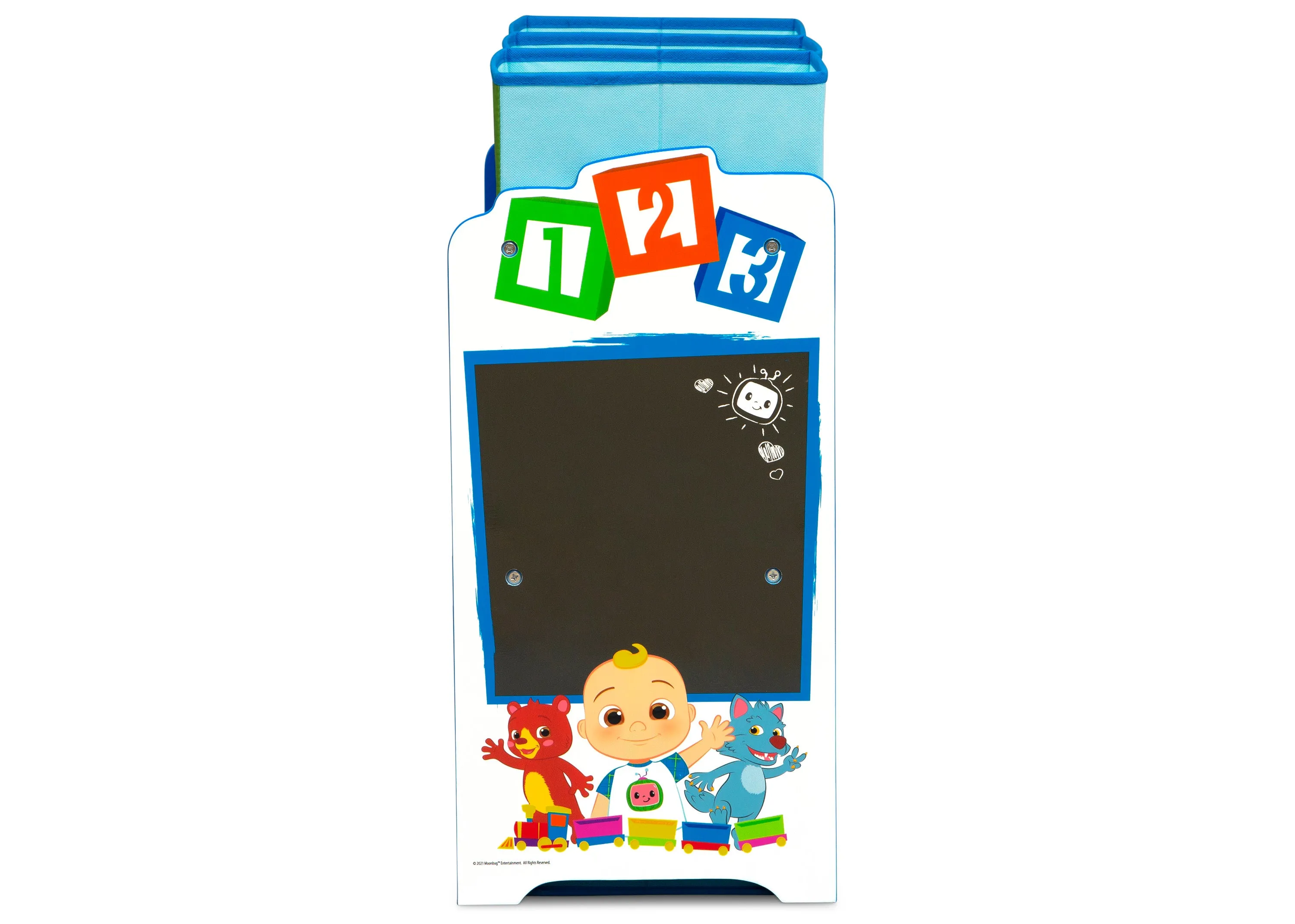 CoComelon 6 Bin Design and Store Toy Organizer