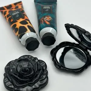 Compact mirror and Hand Cream Bundle