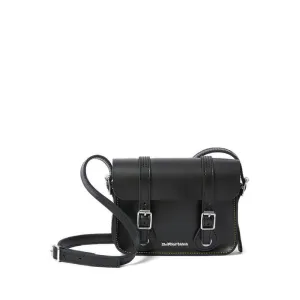 Core 7" Leather Satchel- Black Kiev