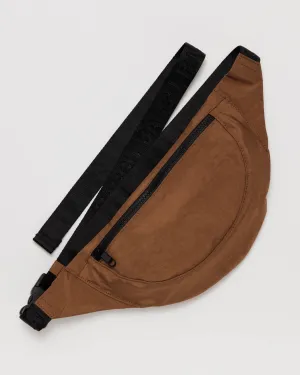 Crescent Fanny Pack - Brown