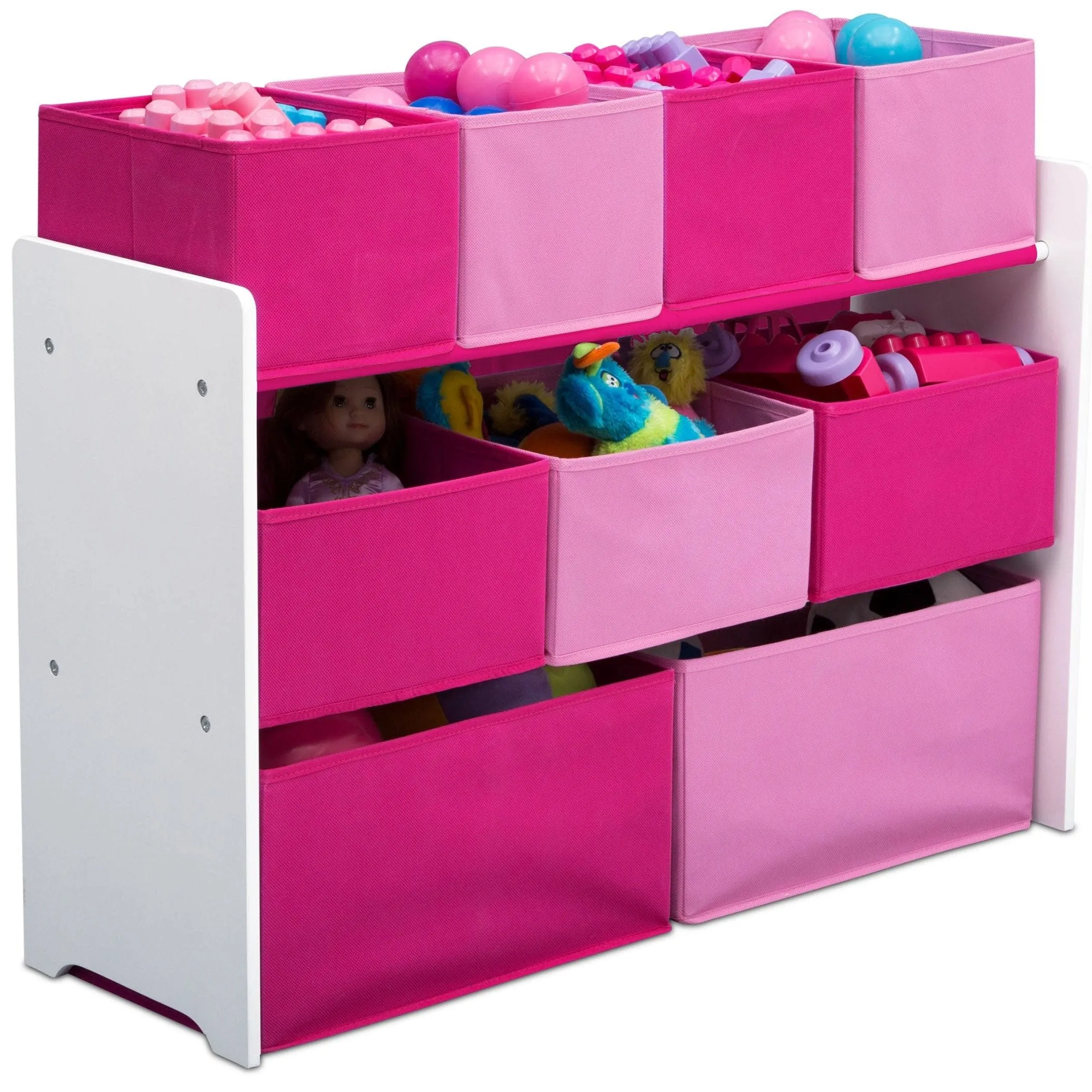 Deluxe Multi-Bin Toy Organizer with Storage Bins