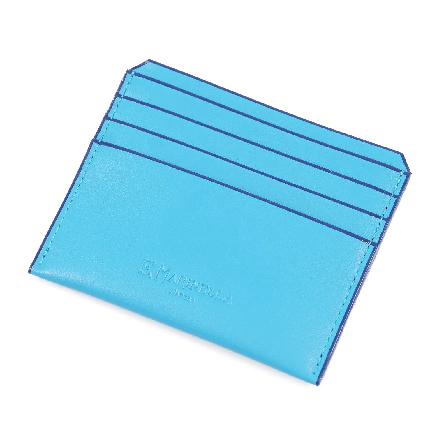 E.Marinella Credit Card Holder in Calfskin