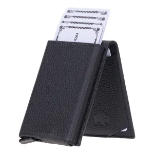 Grant Card Holder Wallet, Pebble Black