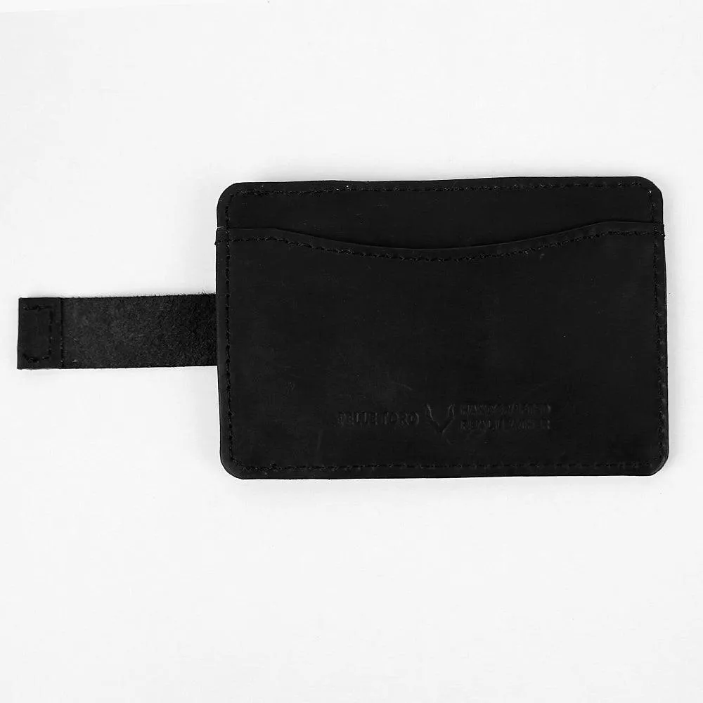 Handmade Pull-Tab Men's Genuine Leather Card Holder (WT-11333)