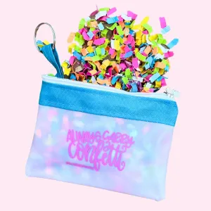 Keychain Pouch - Always Carry Confetti