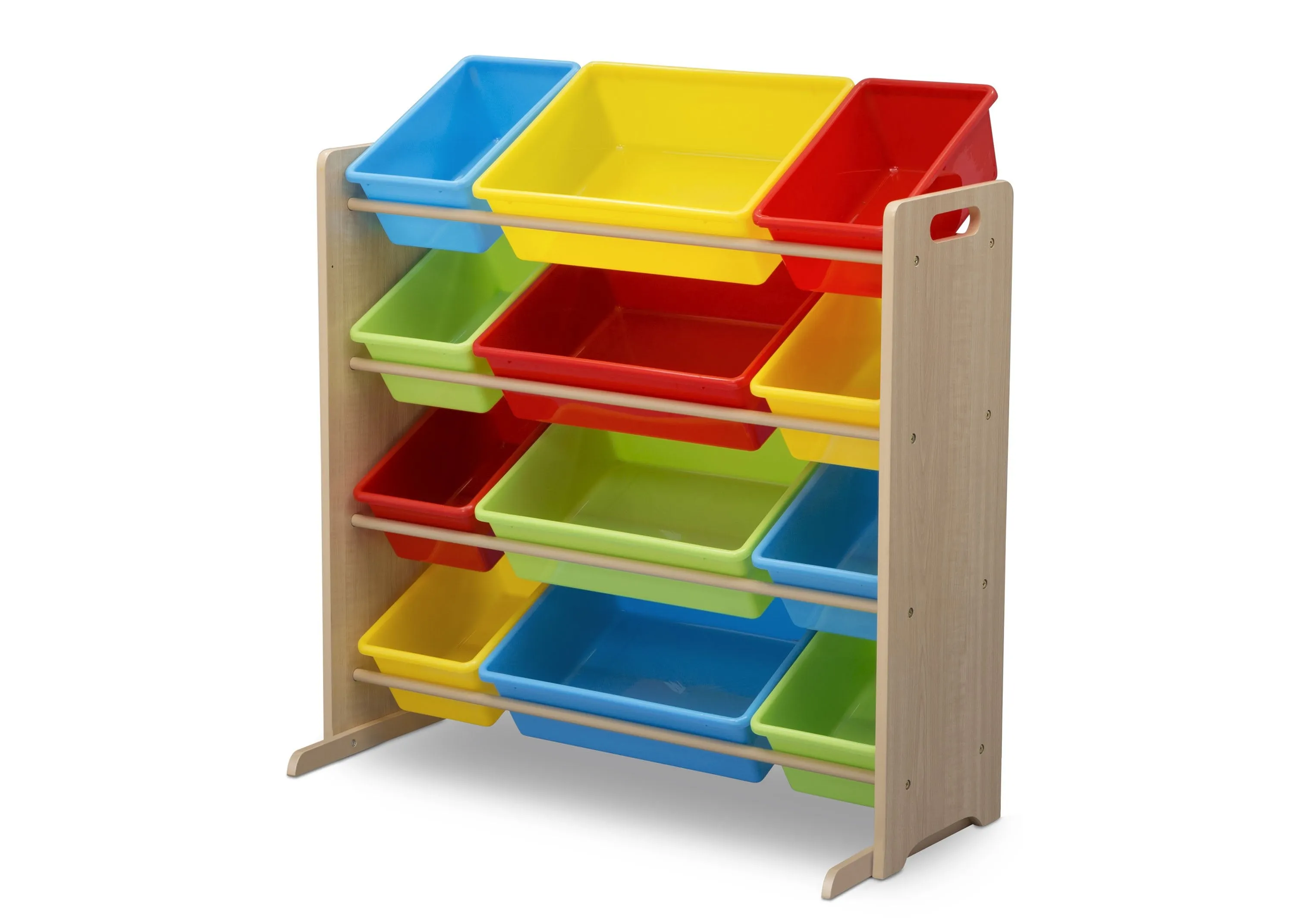 Kids Toy Storage Organizer with 12 Plastic Bins