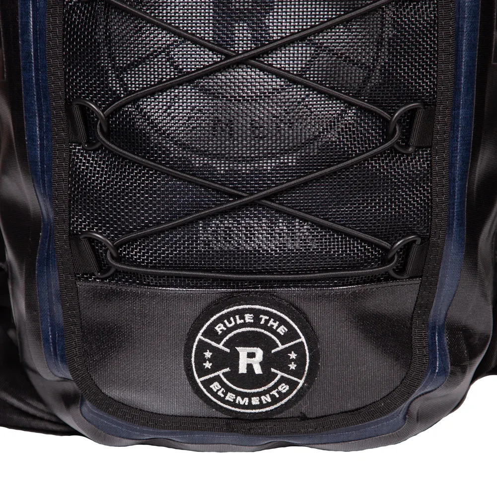 KODIAK Black & Blue 40-Liter TPU Extreme Weather Waterproof Backpack