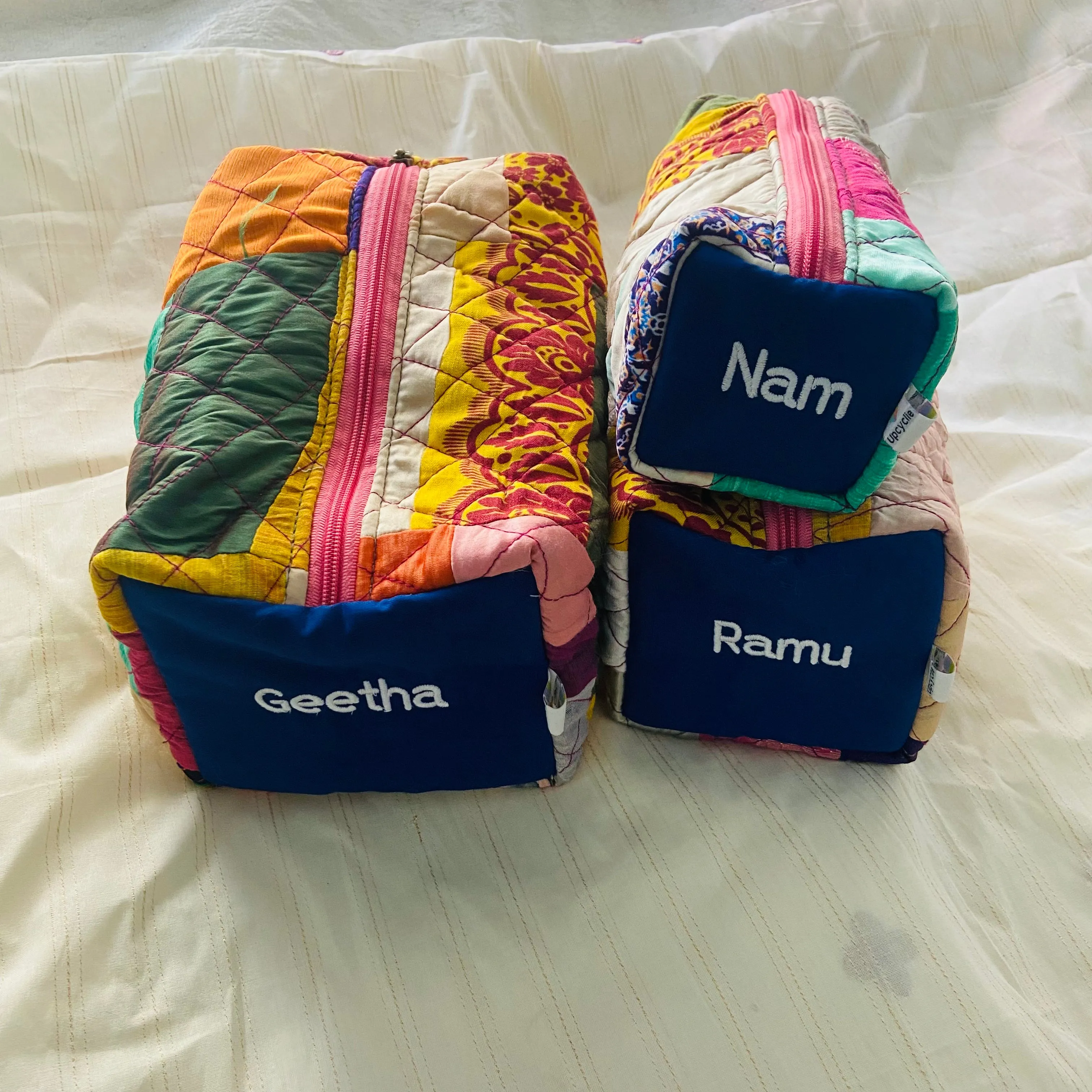 Personalized travel pouch with Name