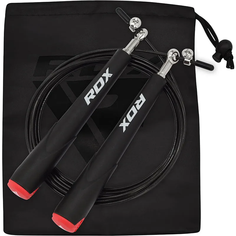 RDX C6 Black Adjustable Skipping Rope