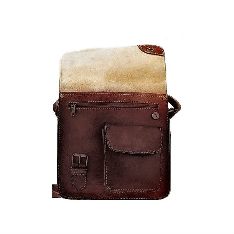 Riad Messenger Bag - Brown