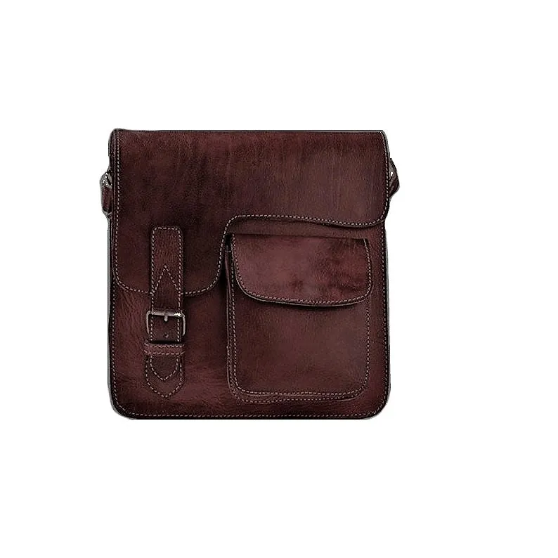 Riad Messenger Bag - Brown