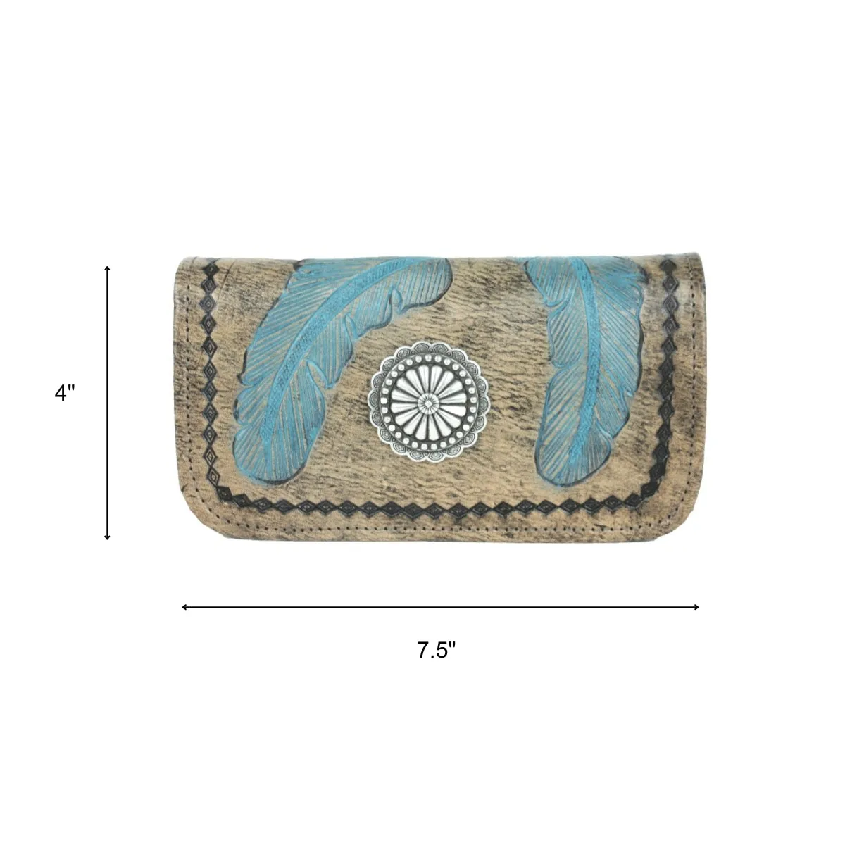 Sacred Bird Tri-Fold Wallet