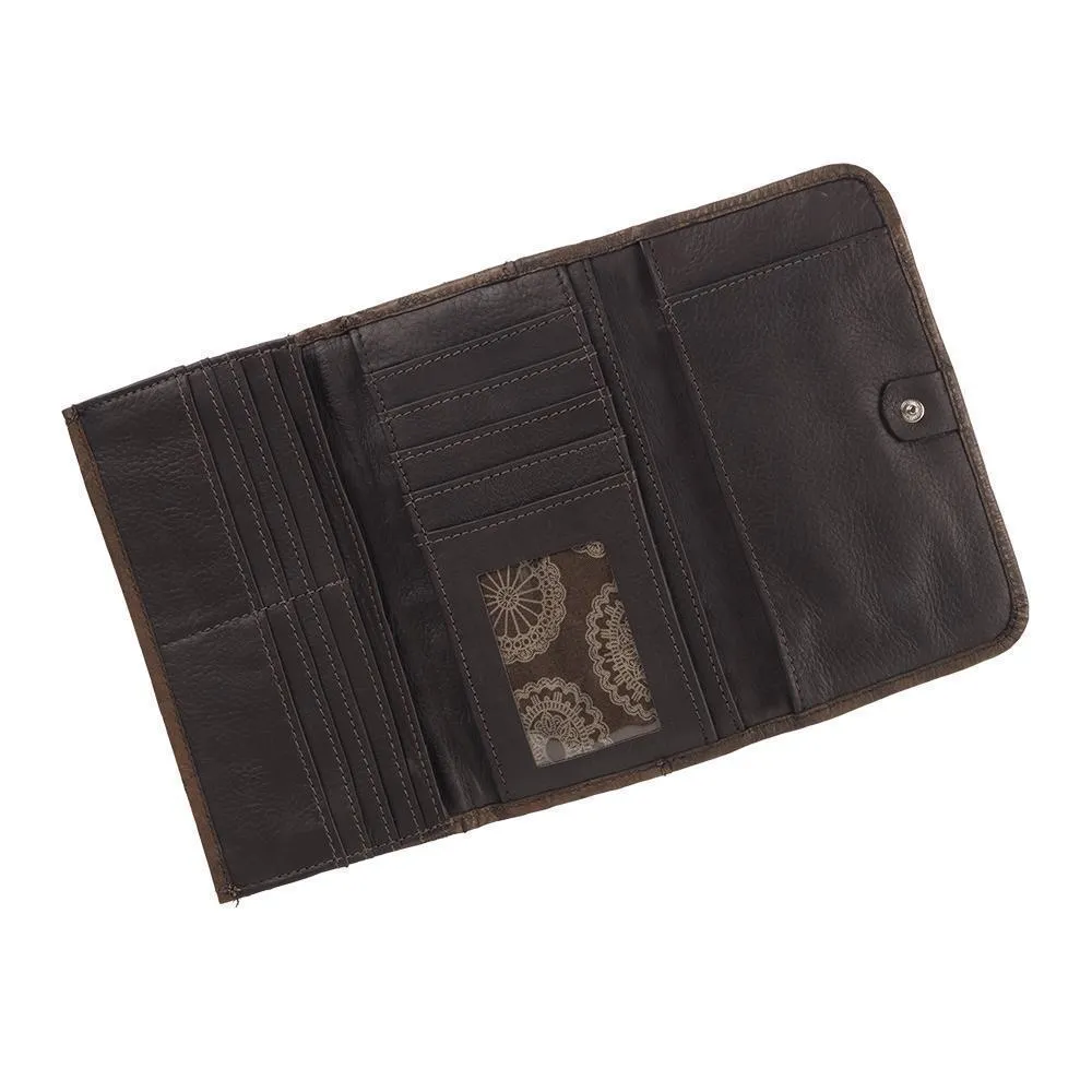 Sacred Bird Tri-Fold Wallet