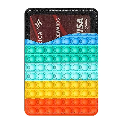 Sublimation Blanks PU Leather Card Holder For Sublimation Printing